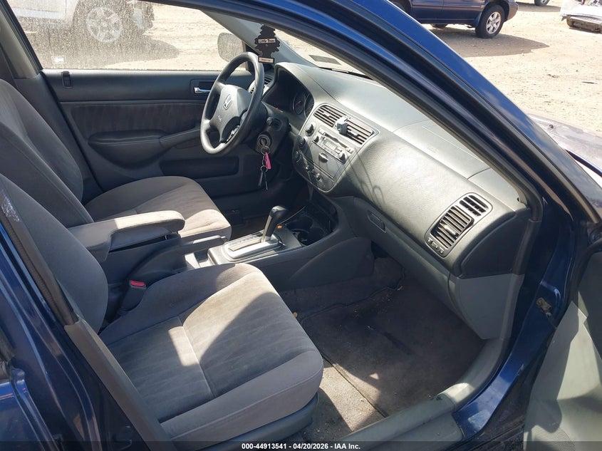 2005 Honda Civic VIN JHMES16505S001636 IAAI salvage auction — NORMAL WEAR, Salvage (Texas), sold $450 on 2026-07-31 (photo 5)