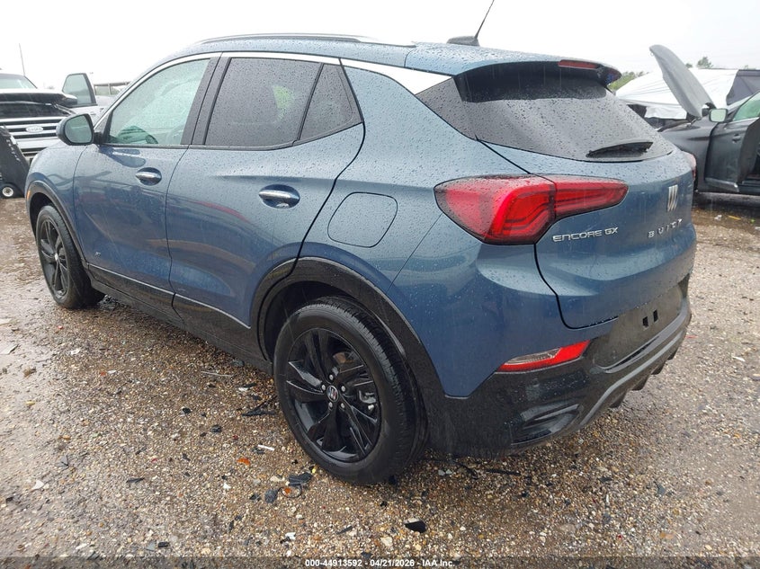 2025 Buick Encore gx VIN KL4AMDSLXSB022080 IAAI salvage auction — RIGHT REAR, Original (Texas), sold $8,300 on 2026-07-09 (photo 3)