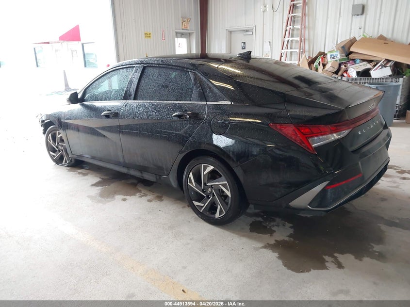 2025 Hyundai Elantra VIN KMHLP4DG4SU959996 IAAI salvage auction — LEFT FRONT, Original (Texas), sold $4,950 on 2026-07-28 (photo 3)