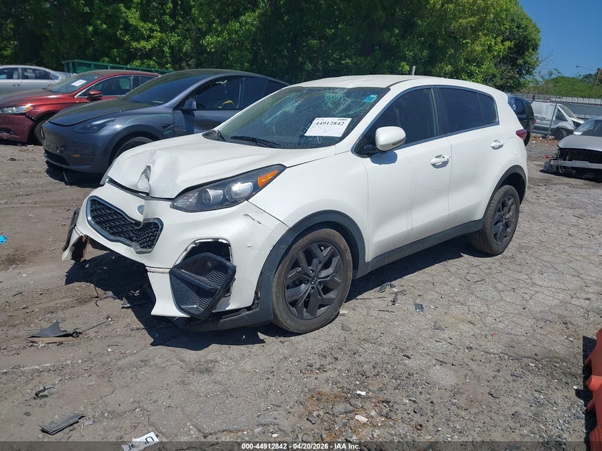 2022 Kia Sportage VIN KNDPM3AC0N7988926 IAAI salvage auction — FRONT END, Wait Title, sold $2,250 on 2026-07-15 (photo 2)