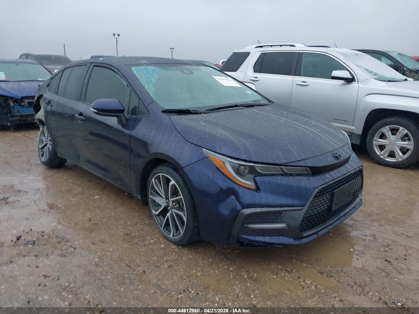 2022 Toyota Corolla VIN 5YFS4MCE0NP130336 IAAI salvage auction — REAR END, Original (Texas), sold $8,850 on 2026-07-13 (photo 1)