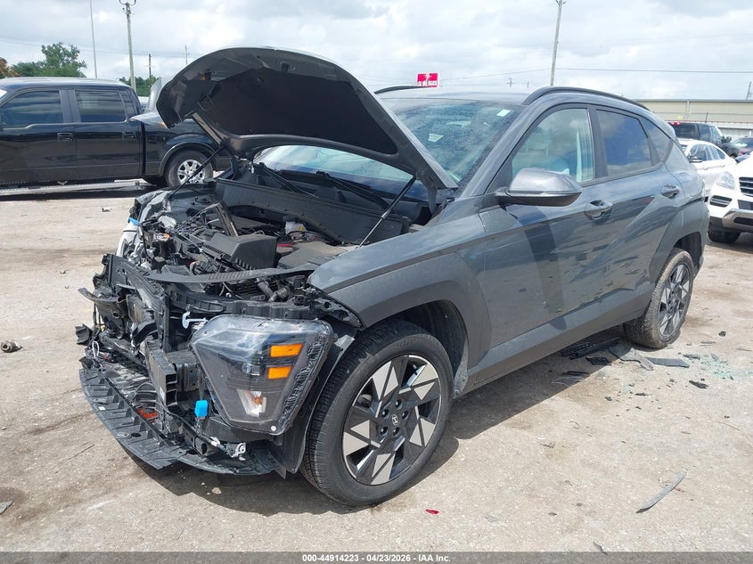 2025 Hyundai Kona VIN KM8HBCAB2SU215403 IAAI salvage auction — FRONT END, Original (Texas), sold $4,075 on 2026-07-08 (photo 2)