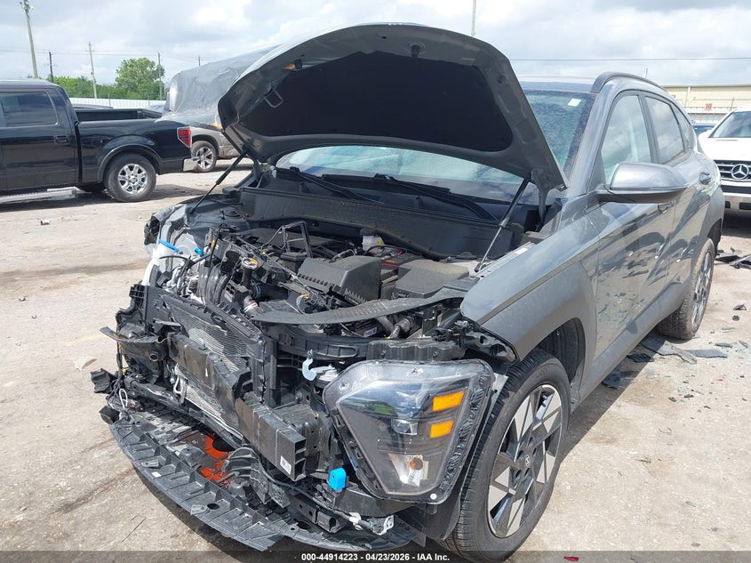 2025 Hyundai Kona VIN KM8HBCAB2SU215403 IAAI salvage auction — FRONT END, Original (Texas), sold $4,075 on 2026-07-08 (photo 6)