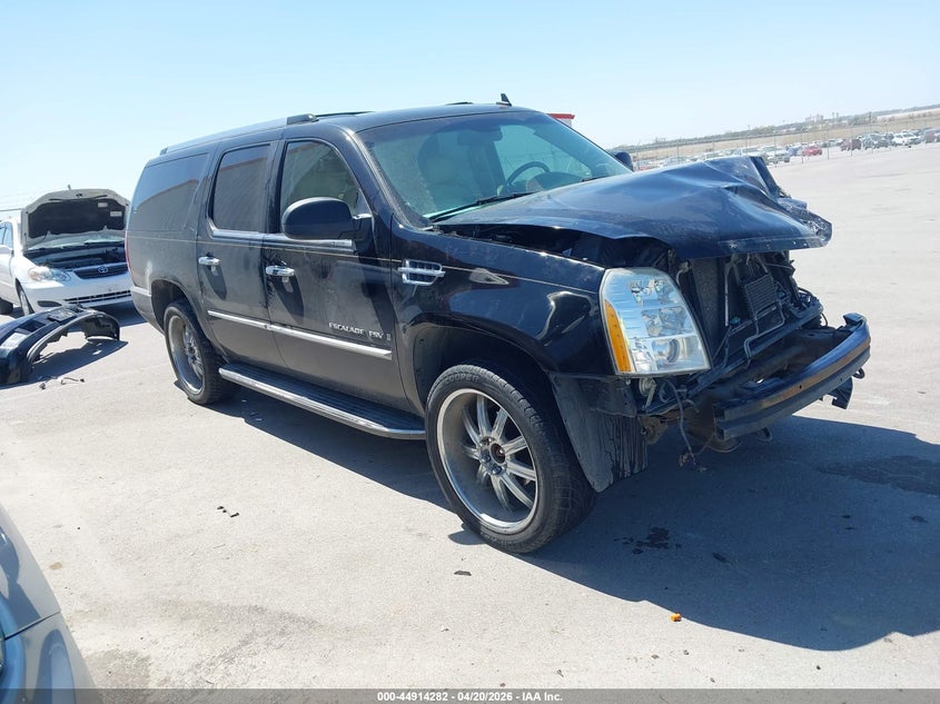 2007 Cadillac Escalade VIN 1GYFK66827R321851 IAAI salvage auction — LEFT FRONT, Certificate Of Title (Nebraska), sold $825 on 2026-08-22 (photo 1)