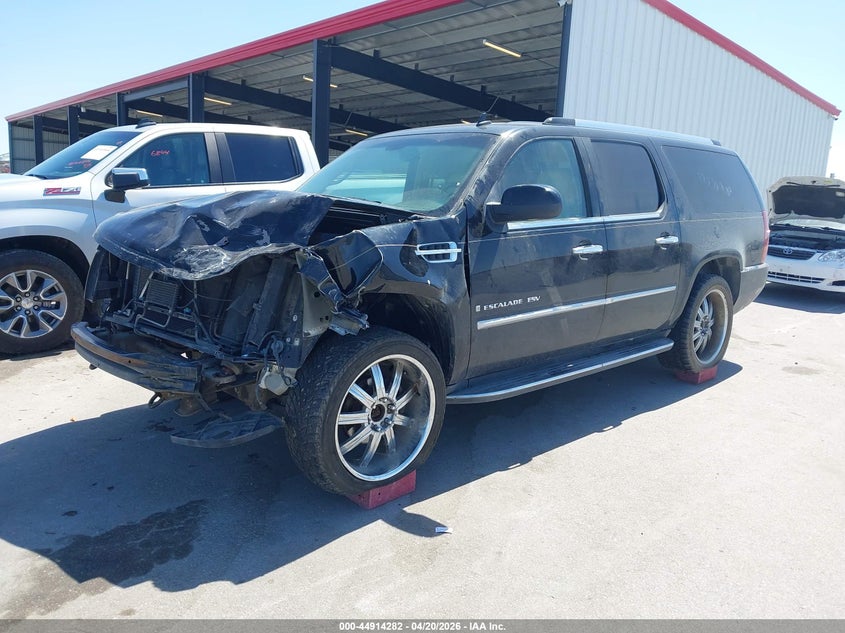 2007 Cadillac Escalade VIN 1GYFK66827R321851 IAAI salvage auction — LEFT FRONT, Certificate Of Title (Nebraska), sold $825 on 2026-08-22 (photo 2)