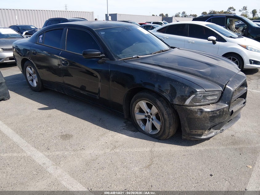 2013 Dodge Charger VIN 2C3CDXHG9DH605345 IAAI salvage auction — NORMAL WEAR, Salvage (Texas), sold $450 on 2026-07-09 (photo 1)