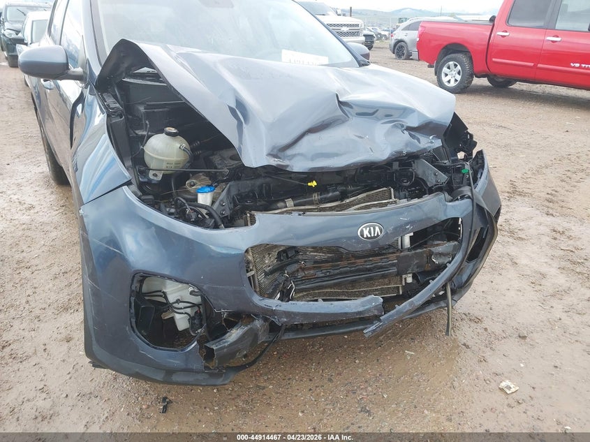 2017 Kia Sportage VIN KNDPM3AC8H7233284 IAAI salvage auction — FRONT END, Salvage Title, sold $700 on 2026-07-05 (photo 6)