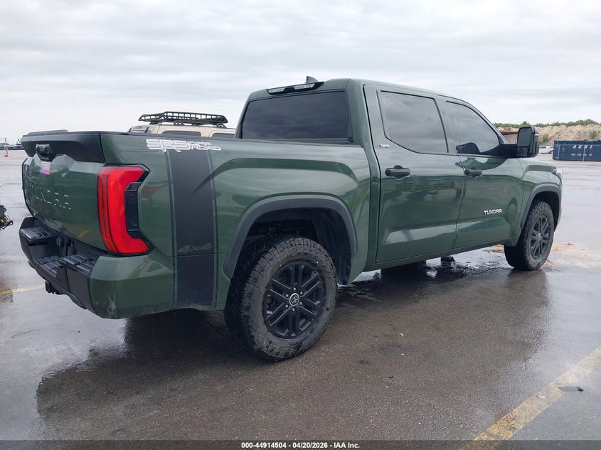 2022 Toyota Tundra VIN 5TFLA5DB9NX010284 IAAI salvage auction — FRONT END, Salvage Title, sold $17,400 on 2026-07-23 (photo 4)