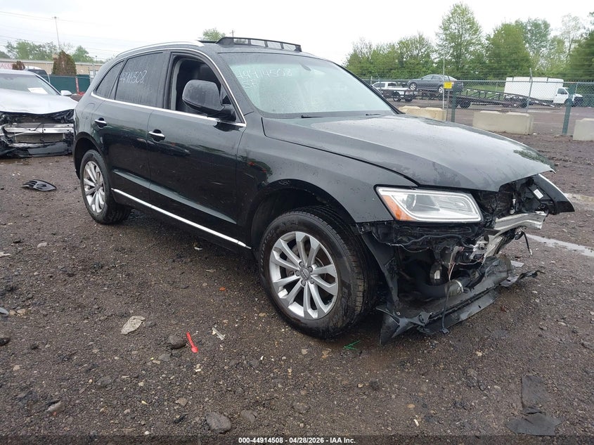 2016 Audi Q5 VIN WA1L2AFP3GA029475 IAAI salvage auction — FRONT END, Salvage Title, sold $1,250 on 2026-07-22 (photo 1)
