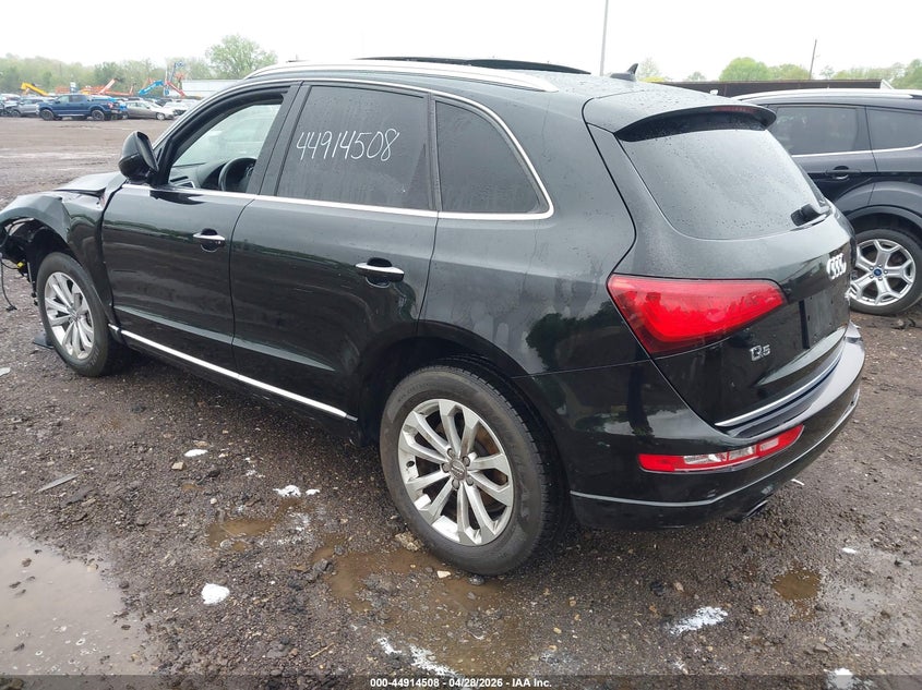 2016 Audi Q5 VIN WA1L2AFP3GA029475 IAAI salvage auction — FRONT END, Salvage Title, sold $1,250 on 2026-07-22 (photo 3)