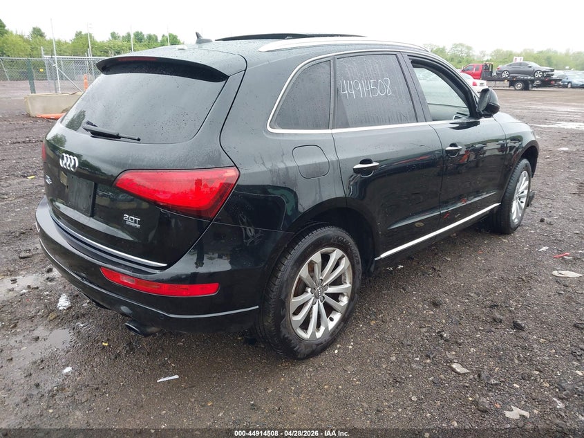 2016 Audi Q5 VIN WA1L2AFP3GA029475 IAAI salvage auction — FRONT END, Salvage Title, sold $1,250 on 2026-07-22 (photo 4)