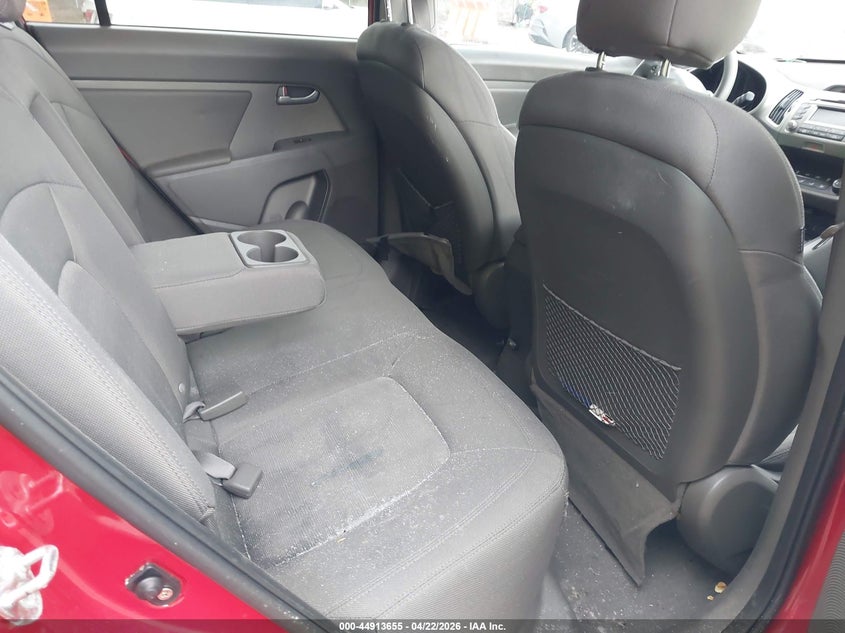 2011 Kia Sportage VIN KNDPB3A26B7080232 IAAI salvage auction — LEFT & RIGHT, Salvage - Greater Than 75% (Maryland), sold $650 on 2026-07-28 (photo 8)