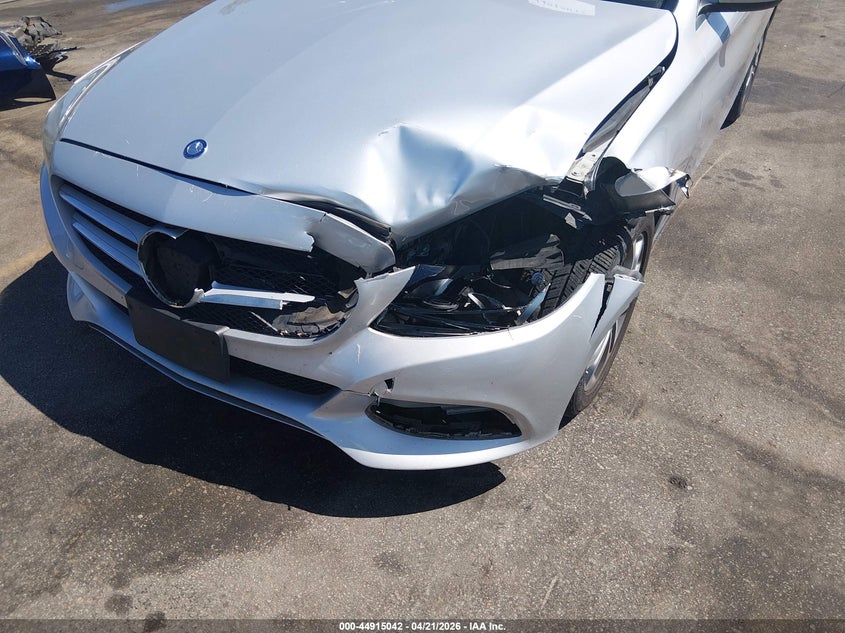 2016 Mercedes-benz C-klasse VIN 55SWF4JB4GU122449 IAAI salvage auction — LEFT FRONT, Salvage (South Carolina), sold $1,900 on 2026-07-18 (photo 6)