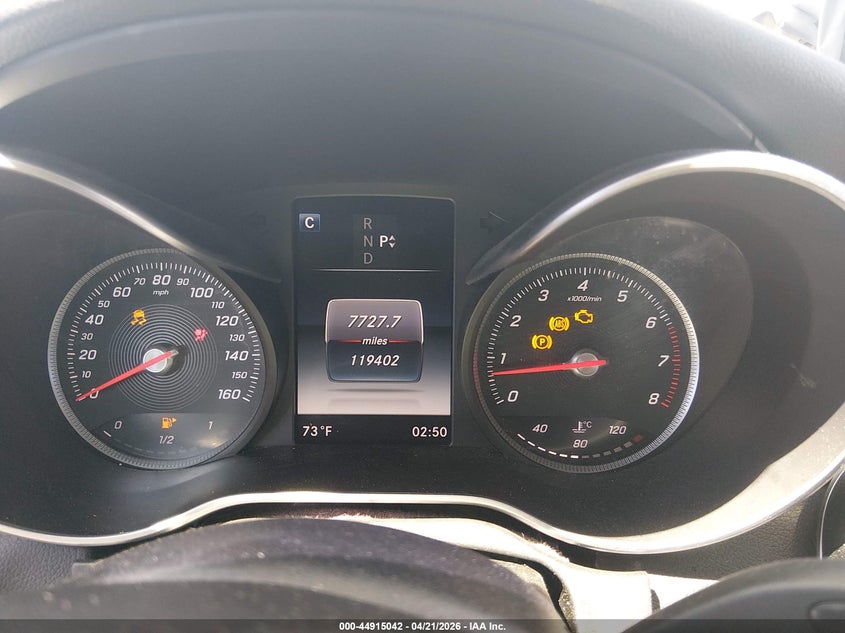 2016 Mercedes-benz C-klasse VIN 55SWF4JB4GU122449 IAAI salvage auction — LEFT FRONT, Salvage (South Carolina), sold $1,900 on 2026-07-18 (photo 7)