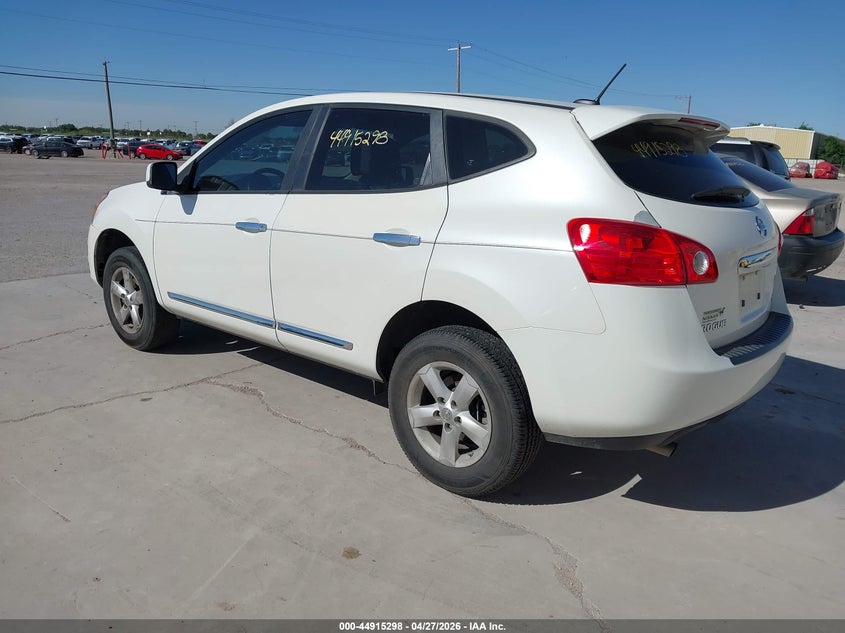 2013 Nissan Rogue VIN JN8AS5MT5DW543044 IAAI salvage auction — NORMAL WEAR, Clear (Texas), sold $125 on 2026-07-30 (photo 3)