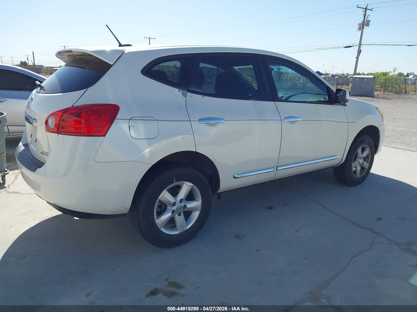 2013 Nissan Rogue VIN JN8AS5MT5DW543044 IAAI salvage auction — NORMAL WEAR, Clear (Texas), sold $125 on 2026-07-30 (photo 4)