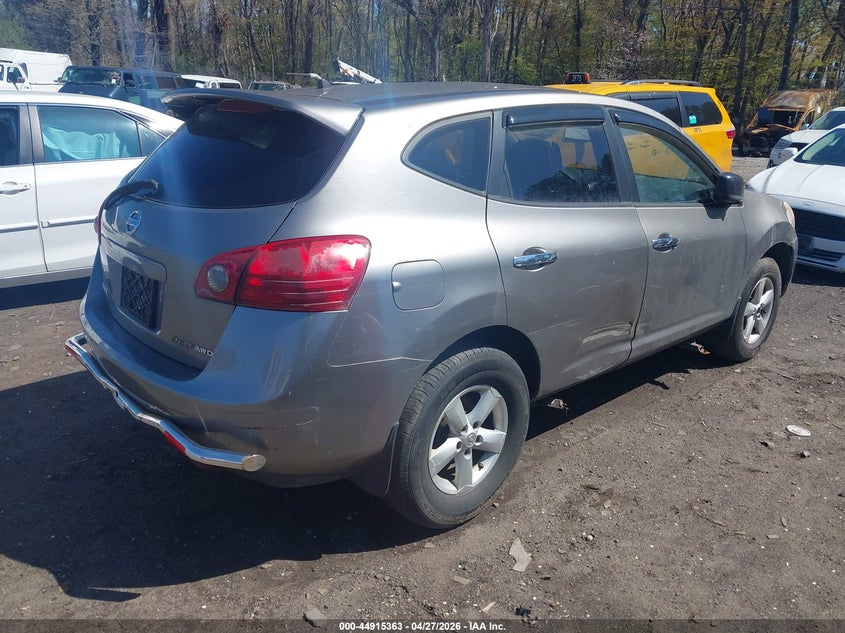 2010 Nissan Rogue VIN JN8AS5MV4AW612612 IAAI salvage auction — NORMAL WEAR, Salvage (Texas), sold $425 on 2026-07-14 (photo 4)