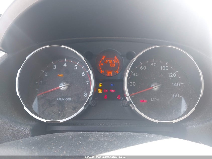 2010 Nissan Rogue VIN JN8AS5MV4AW612612 IAAI salvage auction — NORMAL WEAR, Salvage (Texas), sold $425 on 2026-07-14 (photo 7)
