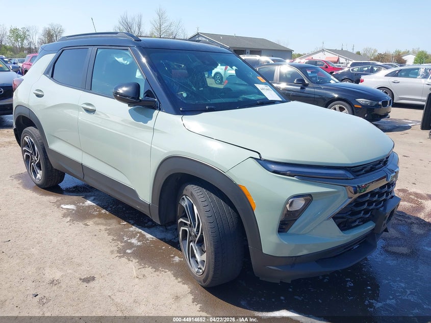 2024 Chevrolet Trailblazer VIN KL79MTSL9RB071524 IAAI salvage auction — LEFT FRONT, Salvage Title, sold $3,600 on 2026-07-21 (photo 1)