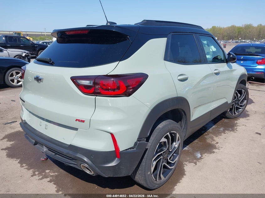 2024 Chevrolet Trailblazer VIN KL79MTSL9RB071524 IAAI salvage auction — LEFT FRONT, Salvage Title, sold $3,600 on 2026-07-21 (photo 4)
