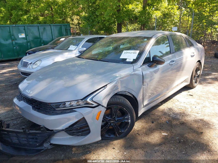 2022 Kia K5 VIN 5XXG64J23NG083496 IAAI salvage auction — FRONT END, Salvage (Georgia), sold $5,875 on 2026-07-15 (photo 2)