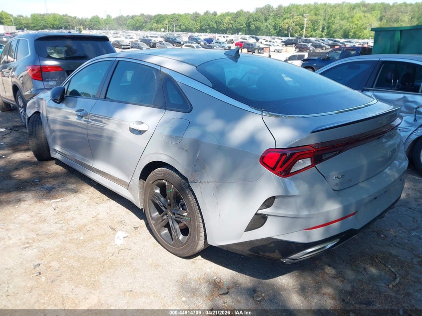 2022 Kia K5 VIN 5XXG64J23NG083496 IAAI salvage auction — FRONT END, Salvage (Georgia), sold $5,875 on 2026-07-15 (photo 3)