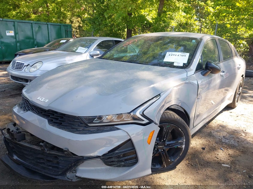 2022 Kia K5 VIN 5XXG64J23NG083496 IAAI salvage auction — FRONT END, Salvage (Georgia), sold $5,875 on 2026-07-15 (photo 6)