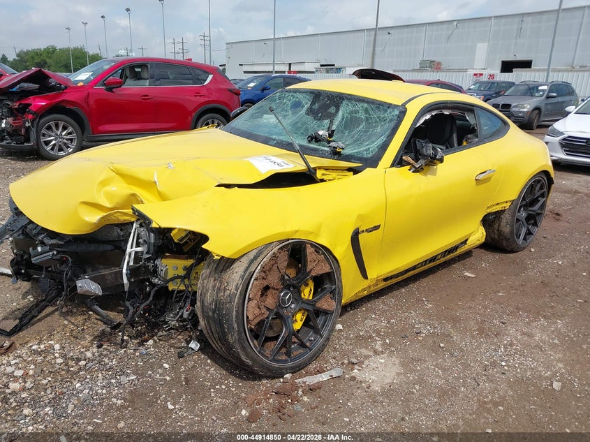 2025 Mercedes-benz VIN W1KRJ7JB7SF006140 IAAI salvage auction — FRONT END, Non-Repairable (Texas), sold $32,925 on 2026-07-09 (photo 2)