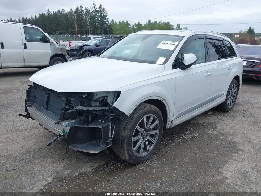 2019 Audi Q7 VIN WA1LAAF74KD029074 IAAI salvage auction — FRONT END, Clear (Colorado), sold $3,975 on 2026-07-15 (photo 2)