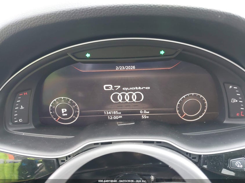 2019 Audi Q7 VIN WA1LAAF74KD029074 IAAI salvage auction — FRONT END, Clear (Colorado), sold $3,975 on 2026-07-15 (photo 7)