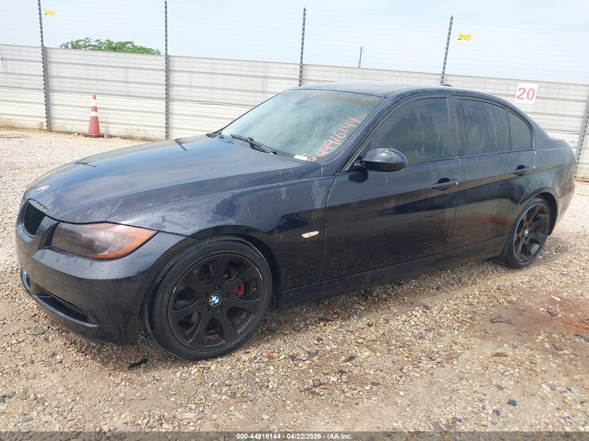 2006 BMW 3 series VIN WBAVB33526PS11612 IAAI salvage auction — REAR END, Clear (Florida), sold $100 on 2026-07-14 (photo 2)