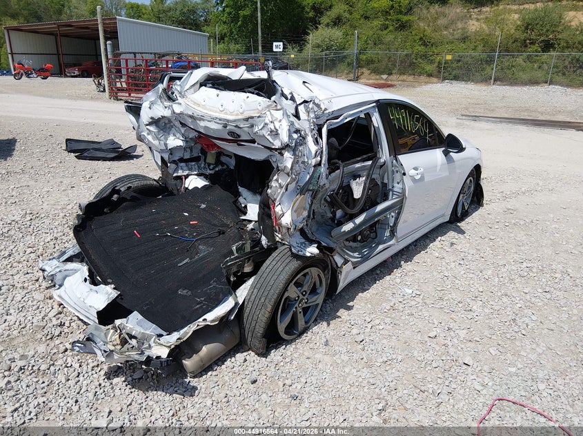 2021 Kia K5 VIN 5XXG14J24MG047491 IAAI salvage auction — FRONT & REAR, Original (Kentucky), sold $1,100 on 2026-07-07 (photo 4)