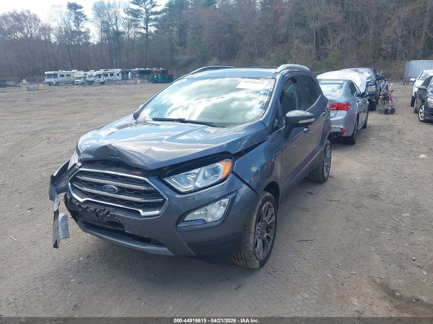 2018 Ford Ecosport VIN MAJ6P1WL8JC234342 IAAI salvage auction — FRONT END, Salvage Title, sold $925 on 2026-07-14 (photo 2)