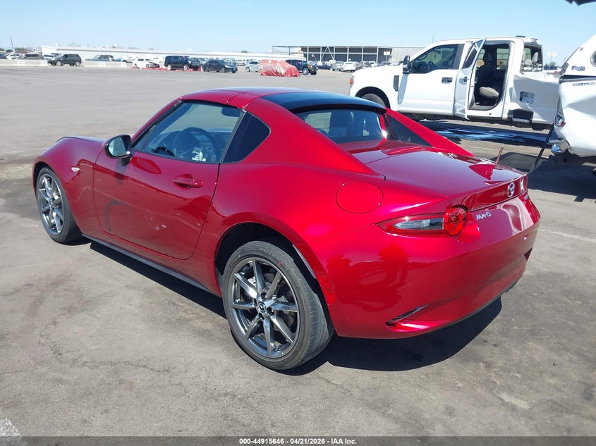 2021 Mazda Mx-5 VIN JM1NDAM72M0461116 IAAI salvage auction — RIGHT FRONT, Salvage (Arizona), sold $4,550 on 2026-07-28 (photo 3)