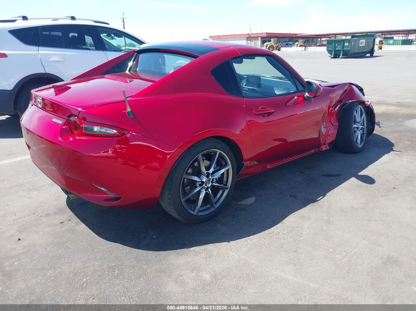 2021 Mazda Mx-5 VIN JM1NDAM72M0461116 IAAI salvage auction — RIGHT FRONT, Salvage (Arizona), sold $4,550 on 2026-07-28 (photo 4)