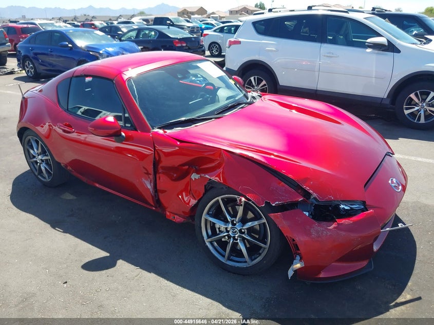 2021 Mazda Mx-5 VIN JM1NDAM72M0461116 IAAI salvage auction — RIGHT FRONT, Salvage (Arizona), sold $4,550 on 2026-07-28 (photo 6)