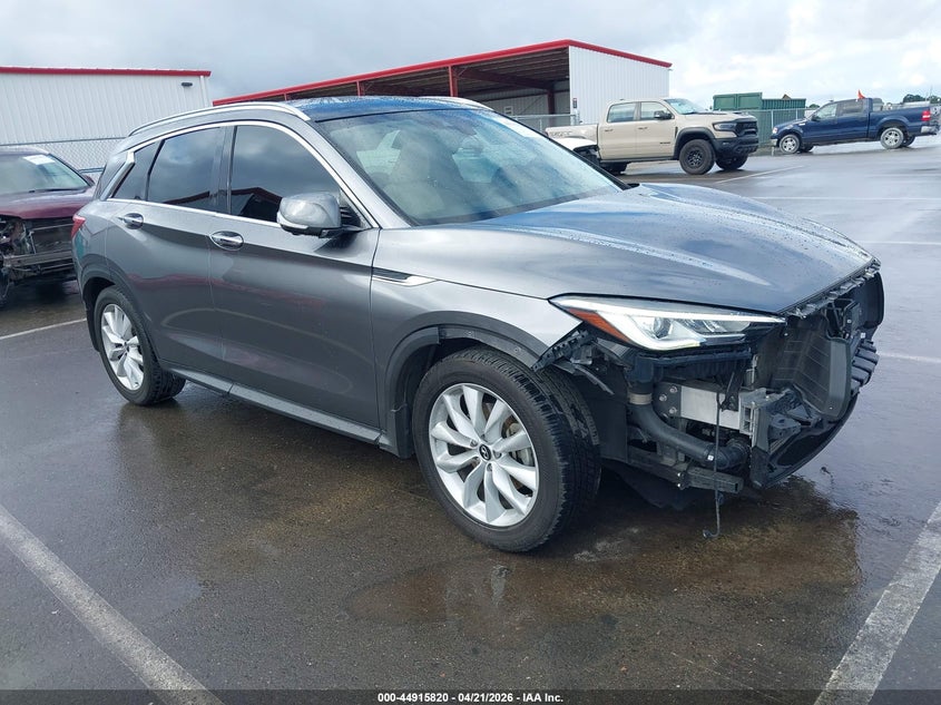 2019 Infiniti Qx50 VIN 3PCAJ5M18KF126452 IAAI salvage auction — FRONT END, Salvage (California), sold $4,050 on 2026-09-17 (photo 1)