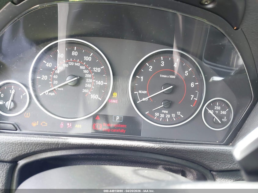 2015 BMW 4er VIN WBA3N3C54FK233753 IAAI salvage auction — RIGHT SIDE, Clear (Florida), sold $500 on 2026-07-09 (photo 7)