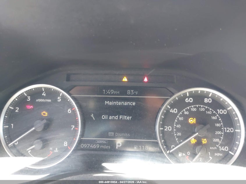 2022 Mitsubishi Outlander VIN JA4J4TA89NZ041464 IAAI salvage auction — RIGHT FRONT, Original (Texas), sold $6,000 on 2026-07-14 (photo 7)