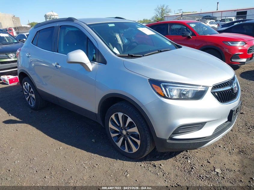 2022 Buick Encore VIN KL4CJESMXNB564350 IAAI salvage auction — LEFT SIDE, Salvage (New Jersey), sold $150 on 2026-07-31 (photo 1)