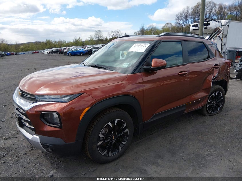 2021 Chevrolet Trailblazer VIN KL79MRSL6MB134011 IAAI salvage auction — LEFT SIDE, Salvage Title, sold $975 on 2026-07-21 (photo 2)