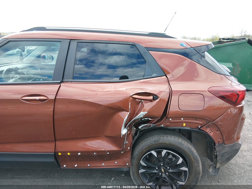 2021 Chevrolet Trailblazer VIN KL79MRSL6MB134011 IAAI salvage auction — LEFT SIDE, Salvage Title, sold $975 on 2026-07-21 (photo 6)