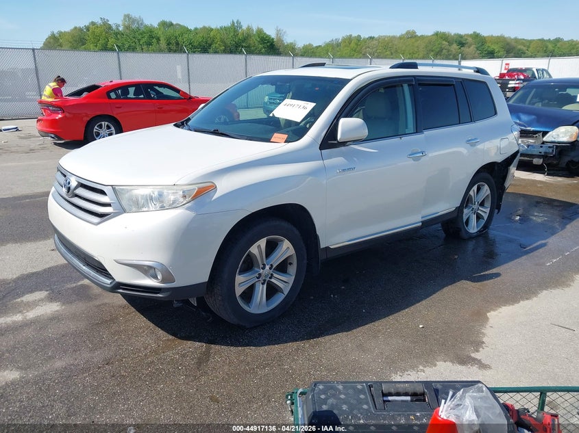 2013 Toyota Highlander VIN 5TDDK3EH8DS247894 IAAI salvage auction — REAR END, Salvage Title, sold $5,900 on 2026-07-16 (photo 2)
