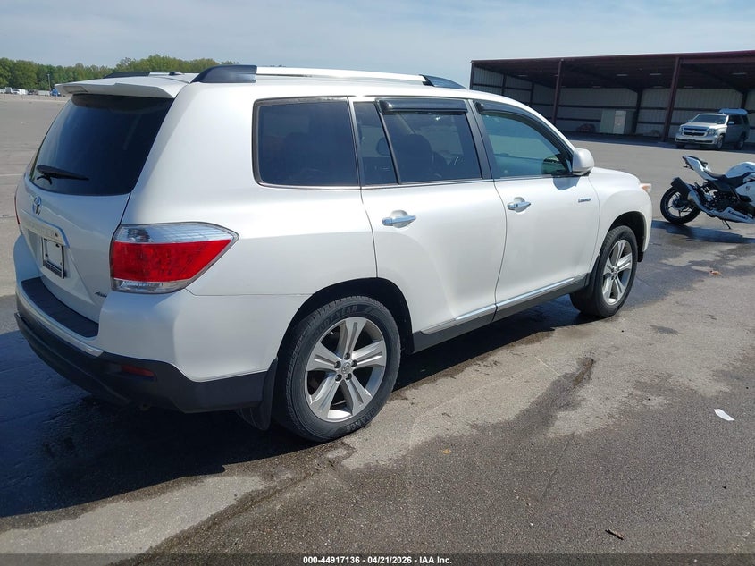 2013 Toyota Highlander VIN 5TDDK3EH8DS247894 IAAI salvage auction — REAR END, Salvage Title, sold $5,900 on 2026-07-16 (photo 4)
