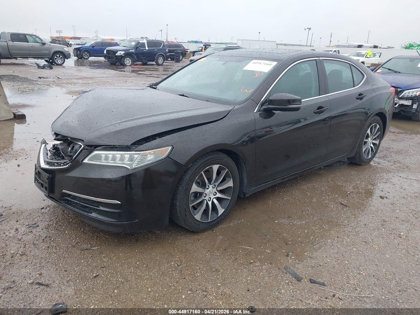 2016 Acura Tlx VIN 19UUB1F31GA001120 IAAI salvage auction — RIGHT FRONT, Original (Texas), sold $2,450 on 2026-07-05 (photo 2)