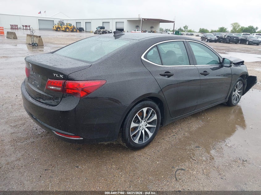 2016 Acura Tlx VIN 19UUB1F31GA001120 IAAI salvage auction — RIGHT FRONT, Original (Texas), sold $2,450 on 2026-07-05 (photo 4)
