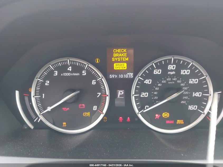 2016 Acura Tlx VIN 19UUB1F31GA001120 IAAI salvage auction — RIGHT FRONT, Original (Texas), sold $2,450 on 2026-07-05 (photo 7)