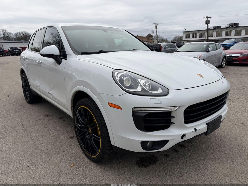 2018 Porsche Cayenne VIN WP1AA2A21JKA02261 IAAI salvage auction — Normal Wear, Clear (Indiana), sold $12,750 on 2026-05-29 (photo 1)