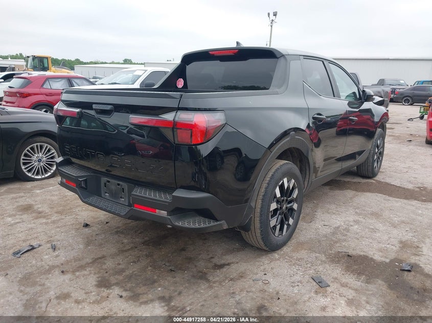 2025 Hyundai Santa cruz VIN 5NTJA4DE8SH136592 IAAI salvage auction — FRONT END, Clear (Oklahoma), sold $7,000 on 2026-07-29 (photo 4)