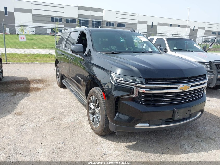 2021 Chevrolet Suburban VIN 1GNSKCKT1MR455007 IAAI salvage auction — THEFT, Salvage Title, sold $16,250 on 2026-07-28 (photo 1)